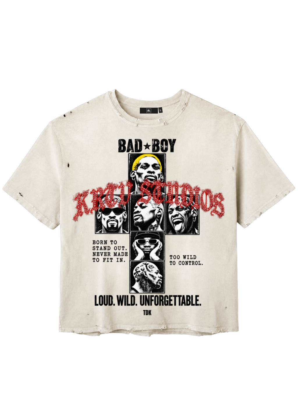 KRTV STUDIOS "BAD BOY" TEE