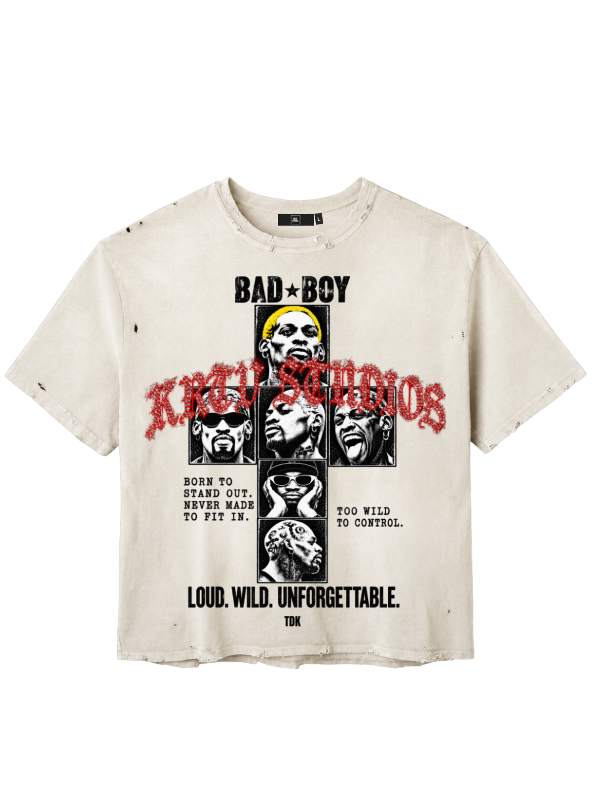 KRTV STUDIOS "BAD BOY" TEE